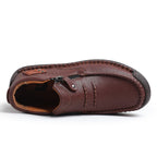 ⏰Limited Time Sale 70% OFF-Men’s Handmade Premium Leather Slip-On Driving Boots