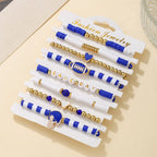 "Game Day" Football-Themed Layered Bracelet