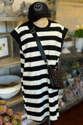 Striped Sleeveless Dress
