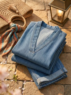 New Arrivals🔥 Women's Casual Cozy Minimalist Denim Two-piece Set