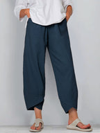Women Cotton Pants Spring Summer Casual Pants