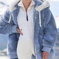 Casual Vintage Oversized Zipper Jacket