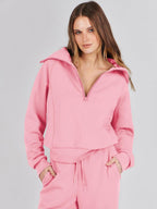 2024 Fall Trendy Outfits Oversized Two Piece Sweatsuit