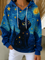 New Arrivals 🔥 Women's Multi-Theme Long Sleeve Casual Hoodie – Daily Spring/Fall Sweatshirt