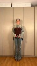 Denim Bolero Jacket + Wide Belt + Flare Jeans Set | 3-Piece Denim Co-ord | Y2K Streetwear