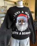 LOVE A MAN Xmas Sweatshirt