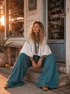 Vintage Lace Utility Pants Set