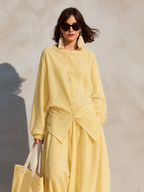 Relaxed Balloon Pants Vacation Set
