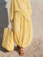 Relaxed Balloon Pants Vacation Set