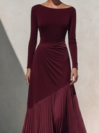 Twist Waist Off-Shoulder Maxi Dress