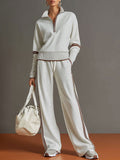 Retro Webbing Wide-Leg Set