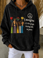 New Arrivals 🔥 Women's Multi-Theme Long Sleeve Casual Hoodie – Daily Spring/Fall Sweatshirt