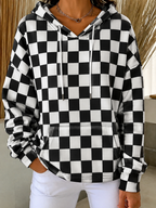 New Arrivals🔥Women Striped Long Sleeve Casual Daily Spring/Fall Hoodie