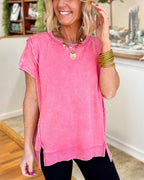 Easy Washed Cotton Tee