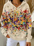 New Arrivals 🔥 Women's Multi-Theme Long Sleeve Casual Hoodie – Daily Spring/Fall Sweatshirt