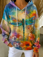 New Arrivals 🔥 Women's Multi-Theme Long Sleeve Casual Hoodie – Daily Spring/Fall Sweatshirt