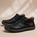 ⏰Limited Time Sale 70% OFF-Men’s Handmade Premium Leather Slip-On Driving Boots