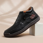 ⏰Limited Time Sale 70% OFF-Men’s Handmade Premium Leather Slip-On Driving Boots
