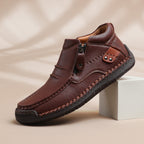 ⏰Limited Time Sale 70% OFF-Men’s Handmade Premium Leather Slip-On Driving Boots