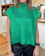 Metallic Foiled Sweater