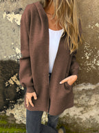 🎄Christmas Sale🔥 Round Neck Zipper Long Sleeve Casual Jacket