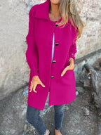 CLEARANCE SALE🔥 Women's Casual Lapel Fleece Jacket