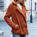 Women's Casual Plush Thickened Coat