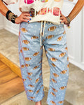 Stylish Football Print Pants