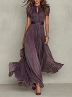 Lamberty Chiffon Maxi Dress