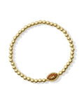 Football Logo Beaded Bracelet