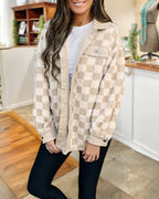 Warm Sherpa & Corduroy Jacket
