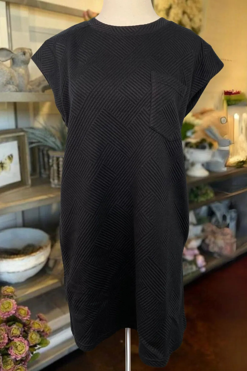 Galore Texture Mini Dress