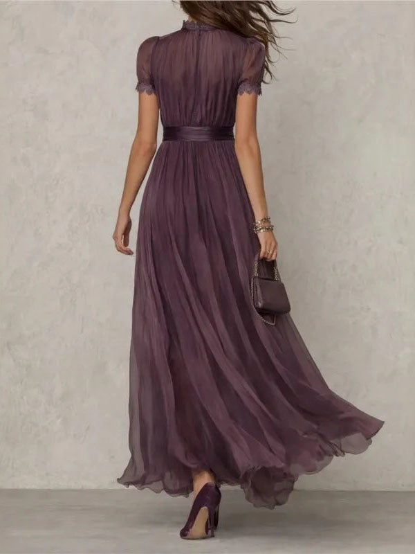 Lamberty Chiffon Maxi Dress