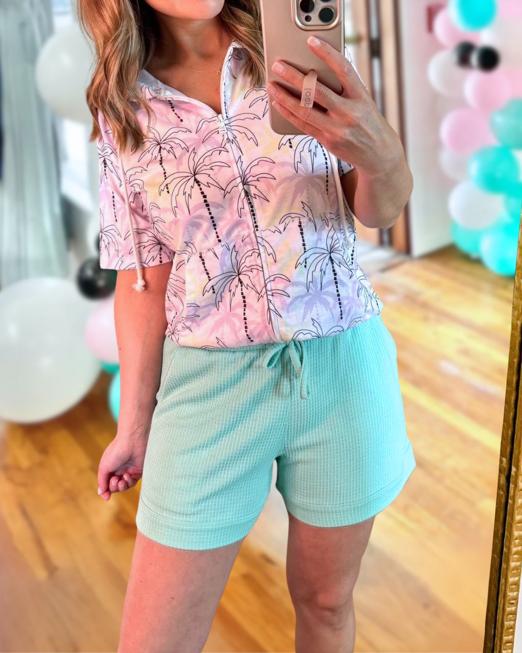 Not Want To Take Off Waffle Shorts