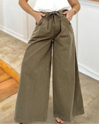 Utility Charm Palazzo Pants
