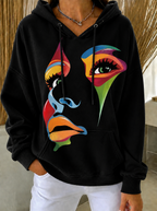 New Arrivals 🔥 Women's Multi-Theme Long Sleeve Casual Hoodie – Daily Spring/Fall Sweatshirt