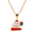 Fun Christmas Trim Necklace