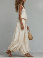 Bohemian Balloon Pants Set