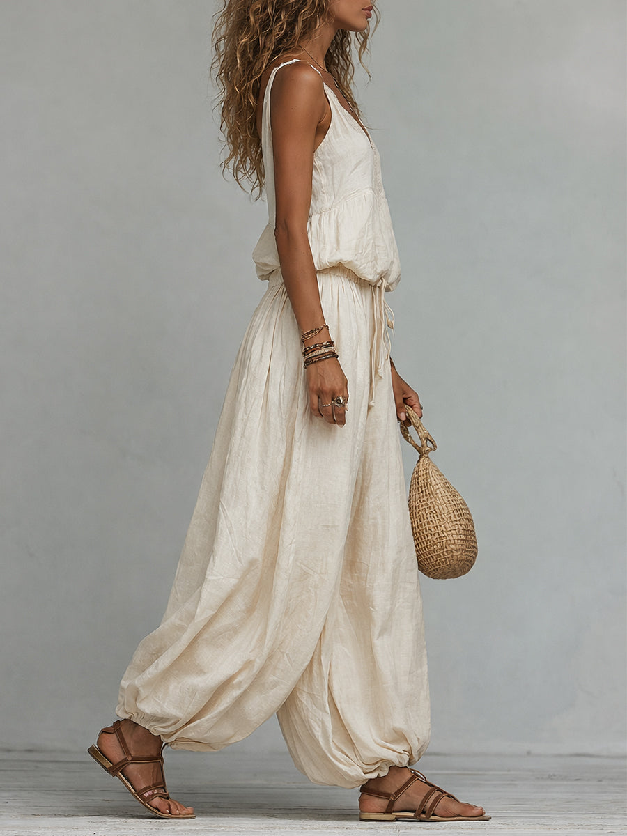 Bohemian Balloon Pants Set