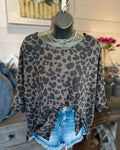 Casual Loose Leopard Top