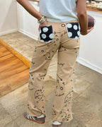 Football Tactical Patterned Polka-dot Pants
