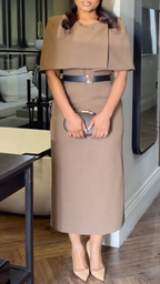 Vestido elegante de dos piezas para mujer