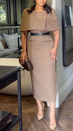 Vestido elegante de dos piezas para mujer