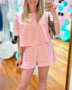 Breezy Stripe Co Ord Set