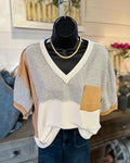 Catch The Eye Colorblock Tee
