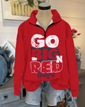 Go Big Red Half-Zip Pullover
