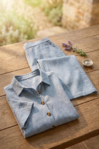 New Arrivals🔥 Cozy Loose-fit Cotton Linen Two-piece Set