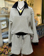 Must Have Striped Polo Set