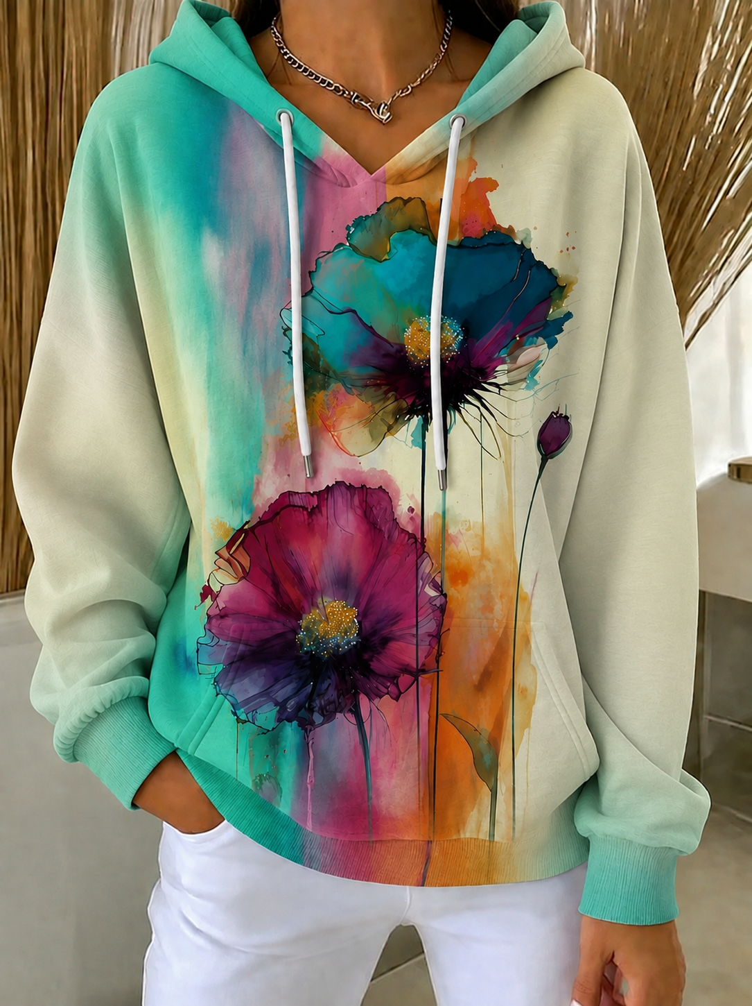 New Arrivals 🔥 Women's Multi-Theme Long Sleeve Casual Hoodie – Daily Spring/Fall Sweatshirt