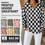 New Arrivals🔥Women Striped Long Sleeve Casual Daily Spring/Fall Hoodie